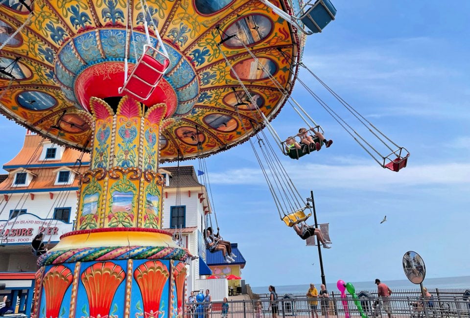Galveston is a quick day trip from Houston. Pleasure Pier Gulf Glider photo by Carrie Taylor