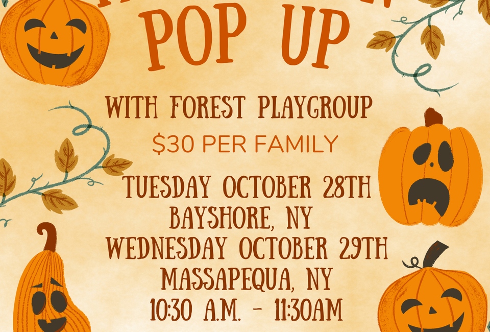 Halloween Forest Playgroup Pop Up