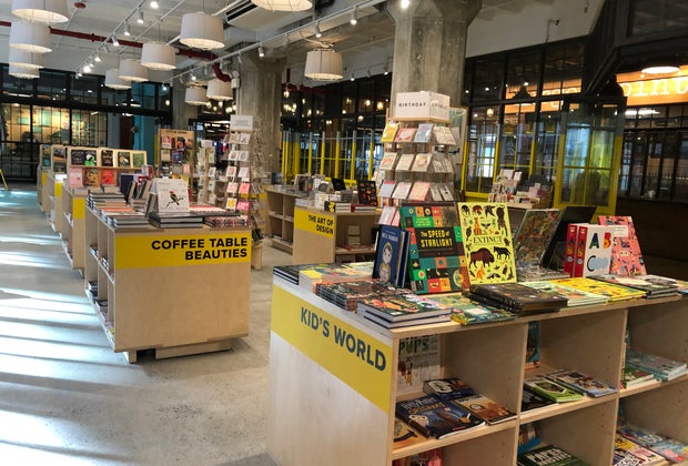 Powerhouse@Industry City has a diverse, curated selection of books