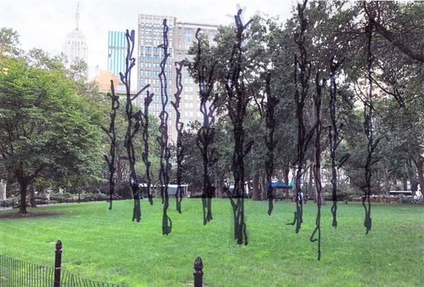 Ghost Forest by Maya Lin.
