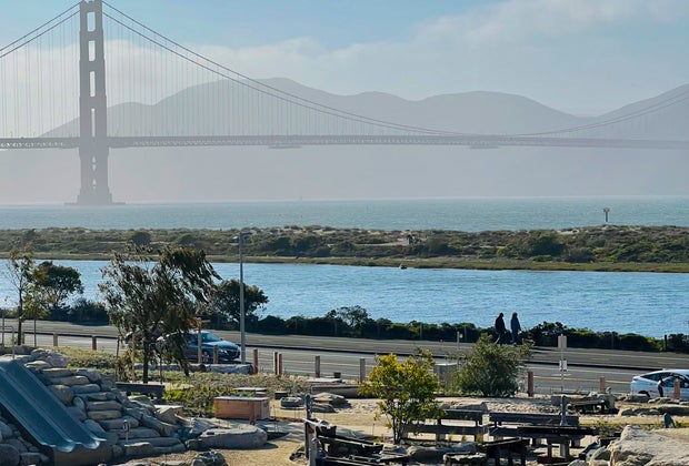 Exploring San Francisco's New Presidio Tunnel Tops with Kids: Gorgeous views