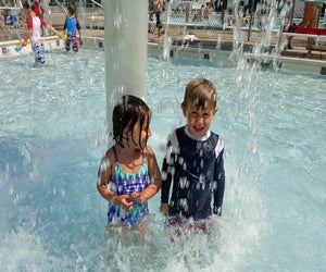 Situated on a 7-acre site, Purchase Country Day Camp provides a wide range of activities, including four heated pools. Photo courtesy of the camp