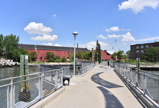 Things to do in Red Hook, Brooklyn with kids: Louis Valentino Park and Pier