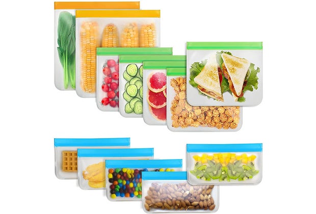 Tips for Living More Sustainably Every Day: Tangibay reusable baggies