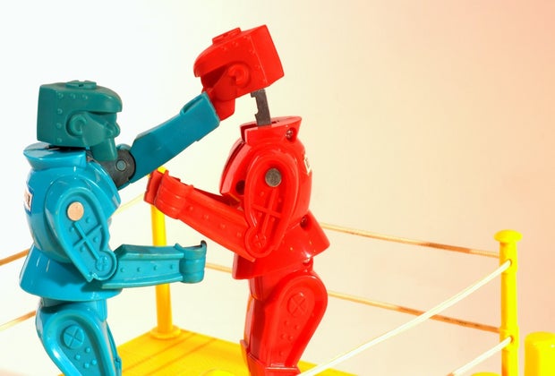 100 Best Ever Classic Toys for Kids: Rock 'em Sock 'em Robots