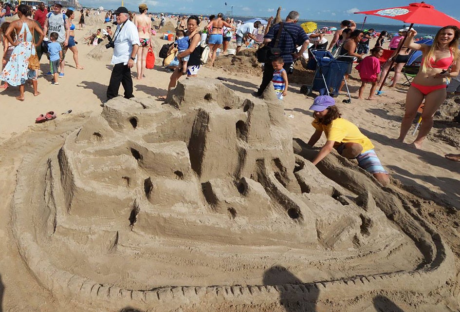 Weekend Fun: Powwow, Lincoln Center, Poetry Fest, Sandcastles Celebrate summer at the 23rd annual sandcastle contest at Rockaway Beach. Photo courtesy of NYC Parks and Recreation