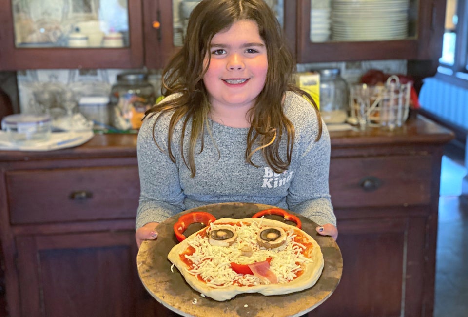 Order up a Romanacci Pizza Kit for dinner and an activity in one. Photo by Ally Noel