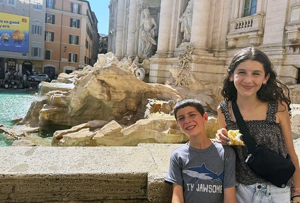 Trevi Fountain: Rome with Kids