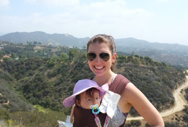 Runyon Canyon is perfect for little walkers, strollers, and babies being carried.