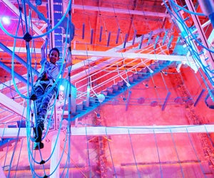 Indoors and out, these family fun centers will keep the kids active! Photo courtesy of It Adventure Ropes Course