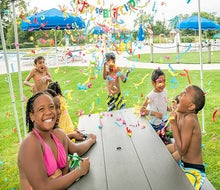 These swimming spots are perfect for summer birthday parties. Photo courtesy of the Whealan Pool Aquatic Center