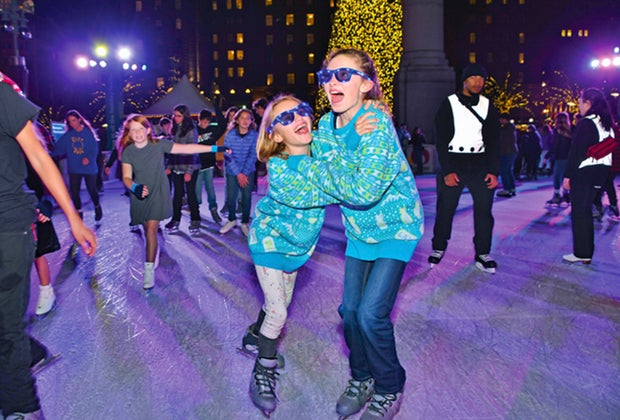 The Holiday Season in San Francisco: Ultimate 3-Day Festive Itinerary with Kids: Union Square ice skating