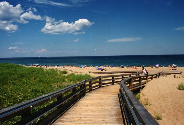 Family Campgrounds near Boston with Extras for Kids: Salisbury Beach