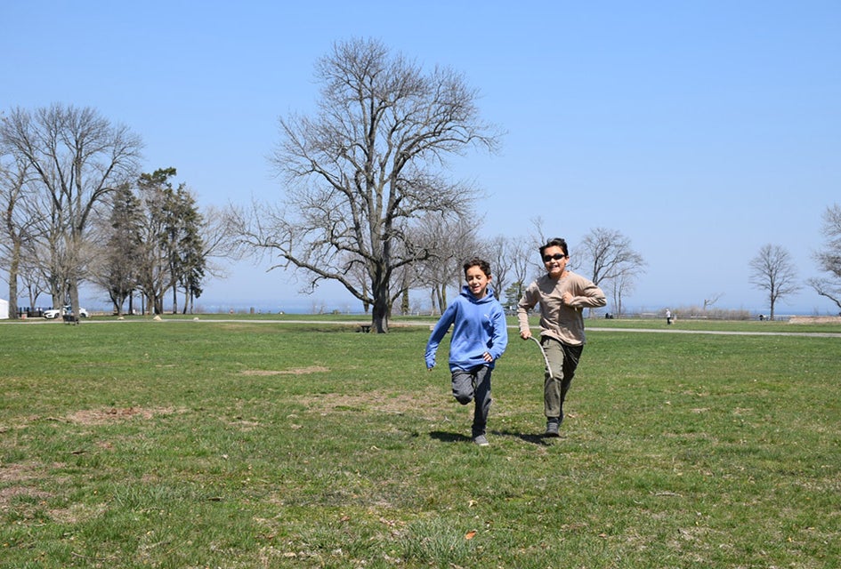Get outdoors and explore the magnificent 216-acre Sands Point Preserve this spring. Photo by Jaime Sumersille