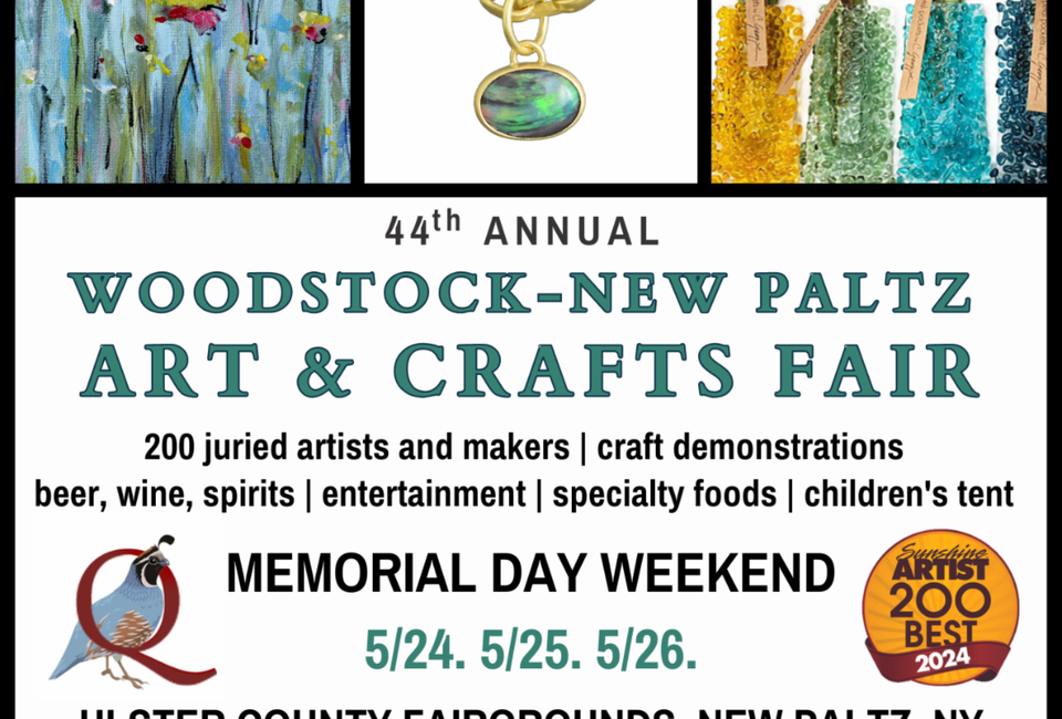 Woodstock-New Paltz Art & Crafts Fair at Ulster County Fairgrounds