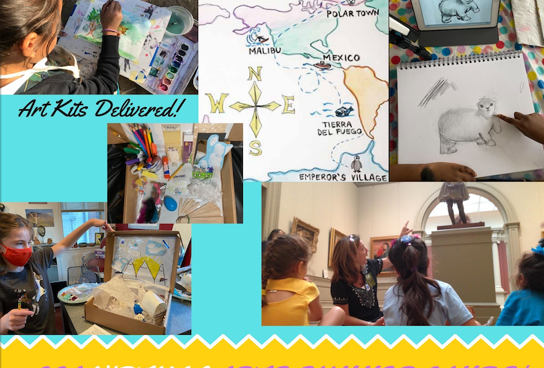Claire's Creative Adventures Virtual ARTStory Camp