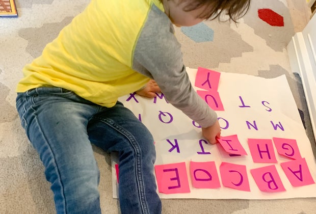 Screen-Free Toddler Activities: Alphabet Hunt