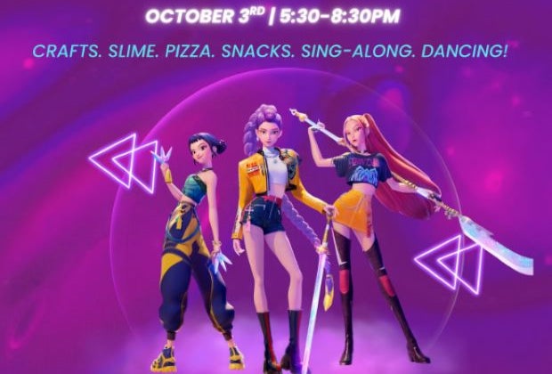 K Pop Demon Hunters Kids Night Out at Fun with Nature