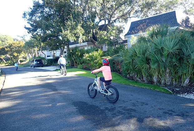 biking A Favorite Family Getaway: Sea Island Resort, Georgia