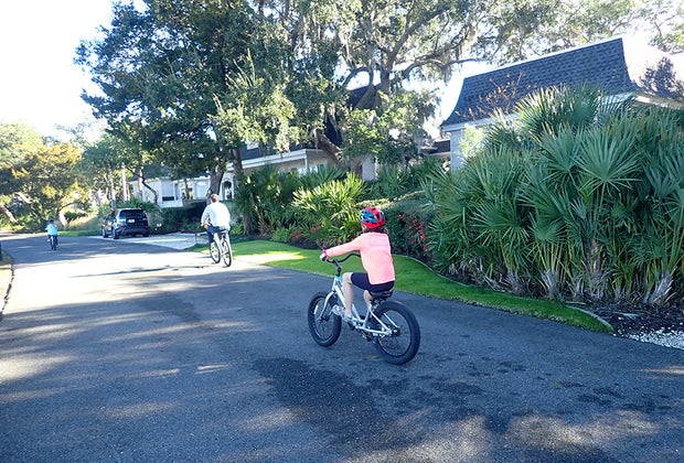 biking A Favorite Family Getaway: Sea Island Resort, Georgia