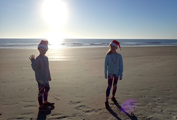 kids run on the beach A Favorite Family Getaway: Sea Island Resort, Georgia