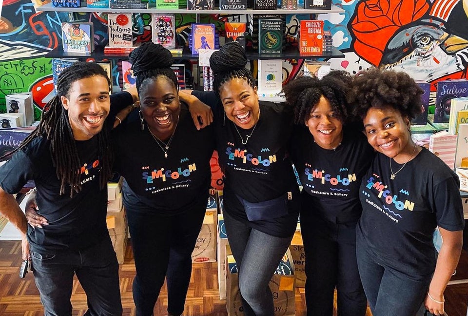 Semicolon is a Black-owned bookstore in Chicago. Photo courtesy of Semicolon