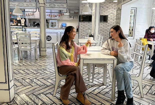 Greem Cafe in Seoul, South Korea