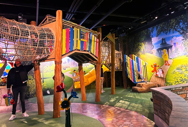 Sesame Street Playground: Sesame Street Debuts New Play Space at American Dream Mall