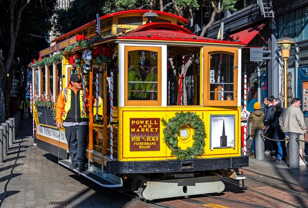 The Holiday Season in San Francisco: Ultimate 3-Day Festive Itinerary with Kids: San Francisco Cable Car