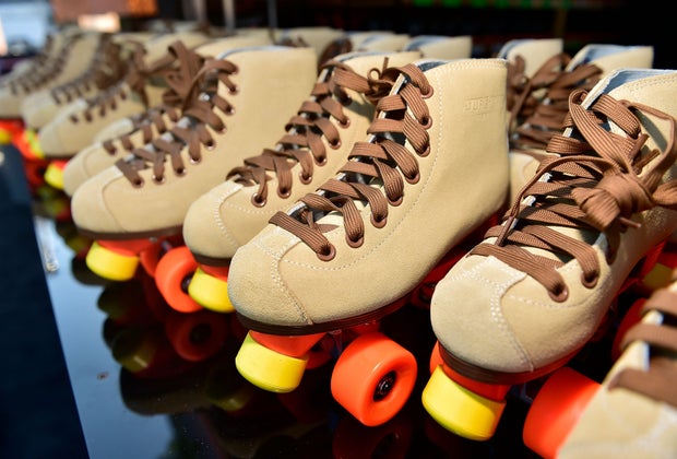 The DiscOasis at South Coast Botanic Garden: Rollerskates