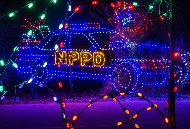 Skylands Stadium Christmas Light Show has plenty of festive themed displays