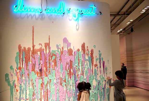 Winter break activities in NYC: Sloomoo the Museum of Slime