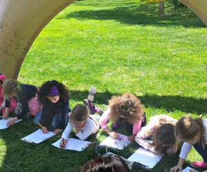 Students learn in mixed-age environments at Southampton Montessori School. Photo courtesy of the school