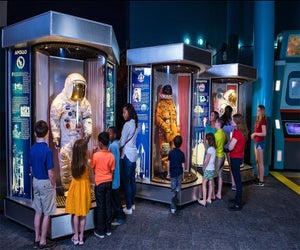 Space Center Houston is free for 4 the and under crowd! Photo courtesy of the museum