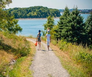 Ferries are running direct from Long Wharf to Spectacle Island, Wednesday through Sunday. Photo by Boston Harbor Islands