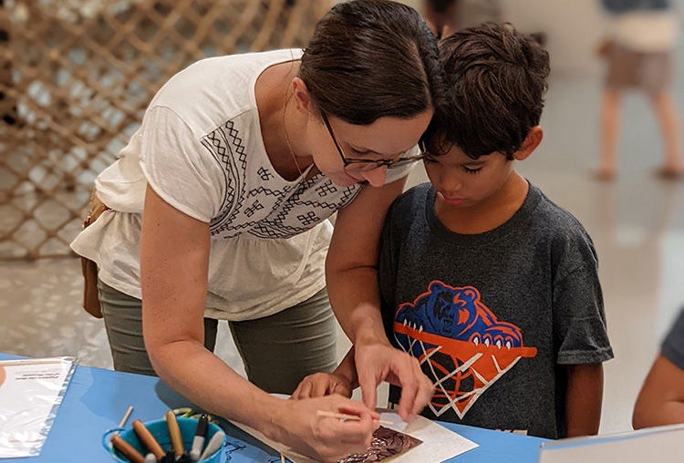 Spring Break Art-Making at the Museum of Fine Arts Houston