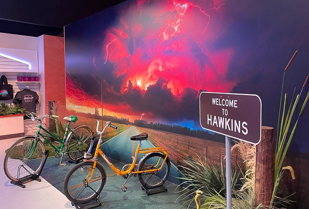 Stranger Things store photo-op