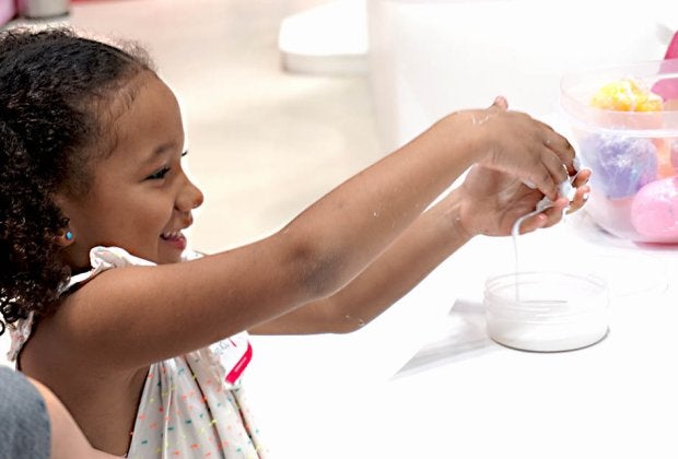 Slime, glorious slime! It's so easy to make at home, and you can put a personal spin on it! Photo by Jody Mercier