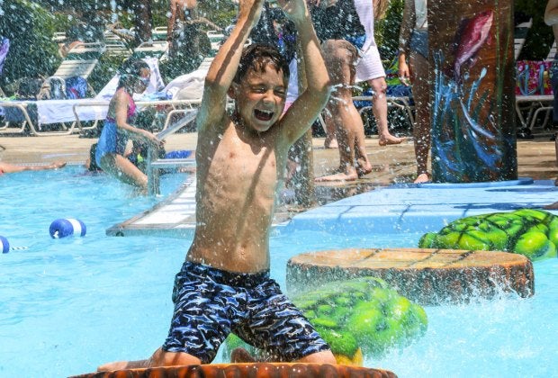 Paradise Bay Water Park will cool you down all day. Photo courtesy of the Lombard Park District 