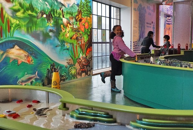 Beautiful murals and stunning hands-on exhibits inspired by its home borough welcome visitors at the long-awaited Bronx Children's Museum.