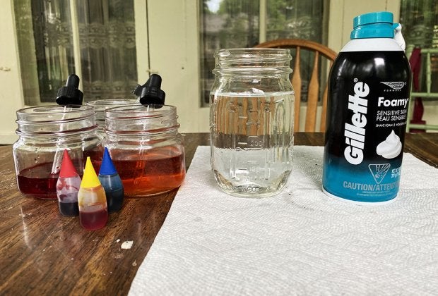 A few household items help create this fun science experiment for kids.