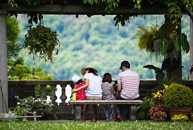 Explore the enchanted gardens at Wave Hill. Photo courtesy of Wave Hill