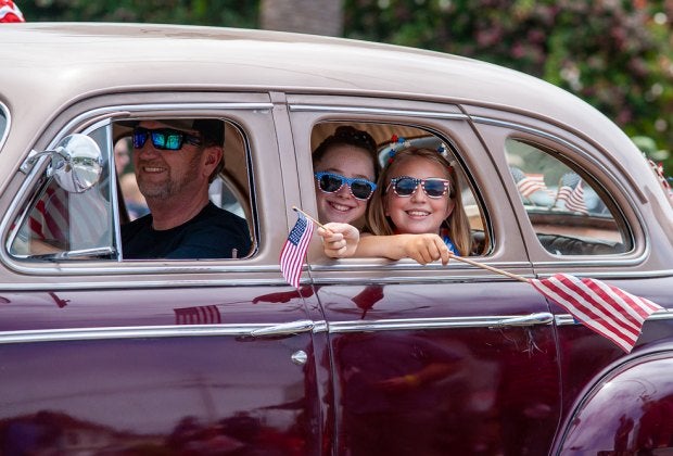 Celebrate at the Half Moon Bay Ol' Fashioned 4th of July Parade & Block Party. Photo by Igor Porton for Miramar Events.
