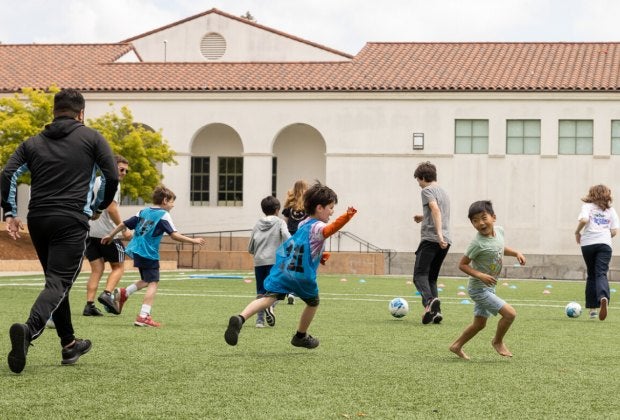 24-7 UK Soccer has camps, classes, and clinics for a wide range of ages and abilities.