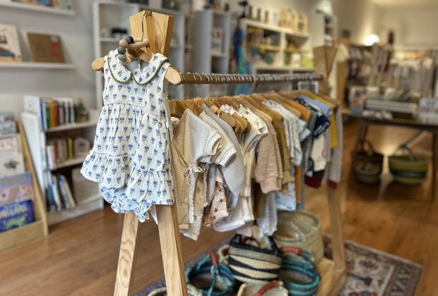 Minnow Lane is an expertly curated, eco-friendly Fishtown boutique for sustainability-conscious parents.  Photo courtesy Minnow Lane