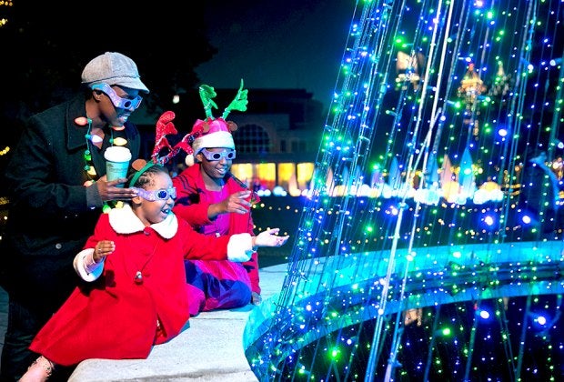 Garden Lights, Holiday Nights returns to Atlanta Botanical Garden for an amazing Christmas lights event. Photo courtesy of Atlanta Botanical Garden