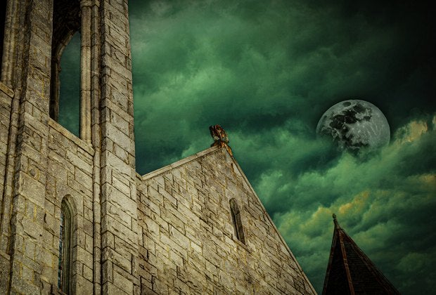 Step into the shadows of St. Mark Church, where history and mystery intertwine. Photo courtesy Atlanta Ghost Tours