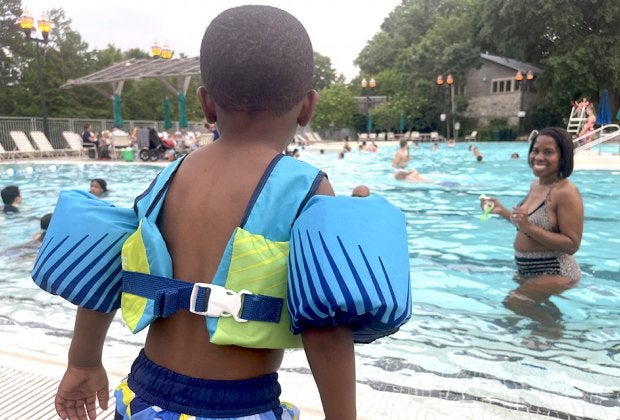 Get ready for a day of summer fun at Piedmont Park's Aquatics Center.