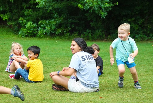 Chattahoochee Nature Center (CNC)'s Camp Kingfisher is popular with kids of all ages who love being outdoors! Photo courtesy CNC