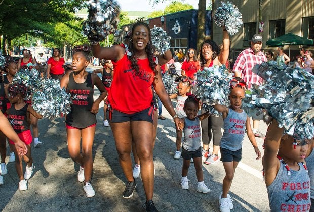 Decatur starts its 4th of July festivities with the Pied Piper Parade. Photo courtesy of the event